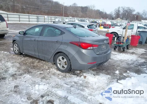 2014 Hyundai Elantra Se z USA, uszkodzony, nr VIN 5NPDH4AE4EH505562